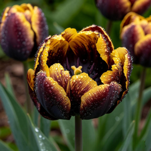 Тюльпан Коралловый Риф купить по цене от 600р. в интернет-магазине «Посадика» с доставкой почтой в в Мценске и по всей России – [изображение №1].