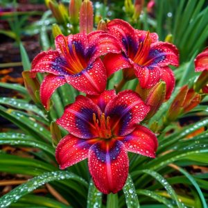 Лилейник Солар Вин купить по цене от 329р. в интернет-магазине «Посадика» с доставкой почтой в в Мценске и по всей России – [изображение №1].