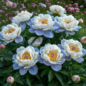 Пион Акварельный Этюд купить по цене от 806р. в интернет-магазине «Посадика» с доставкой почтой в в Мценске и по всей России – [изображение №1].